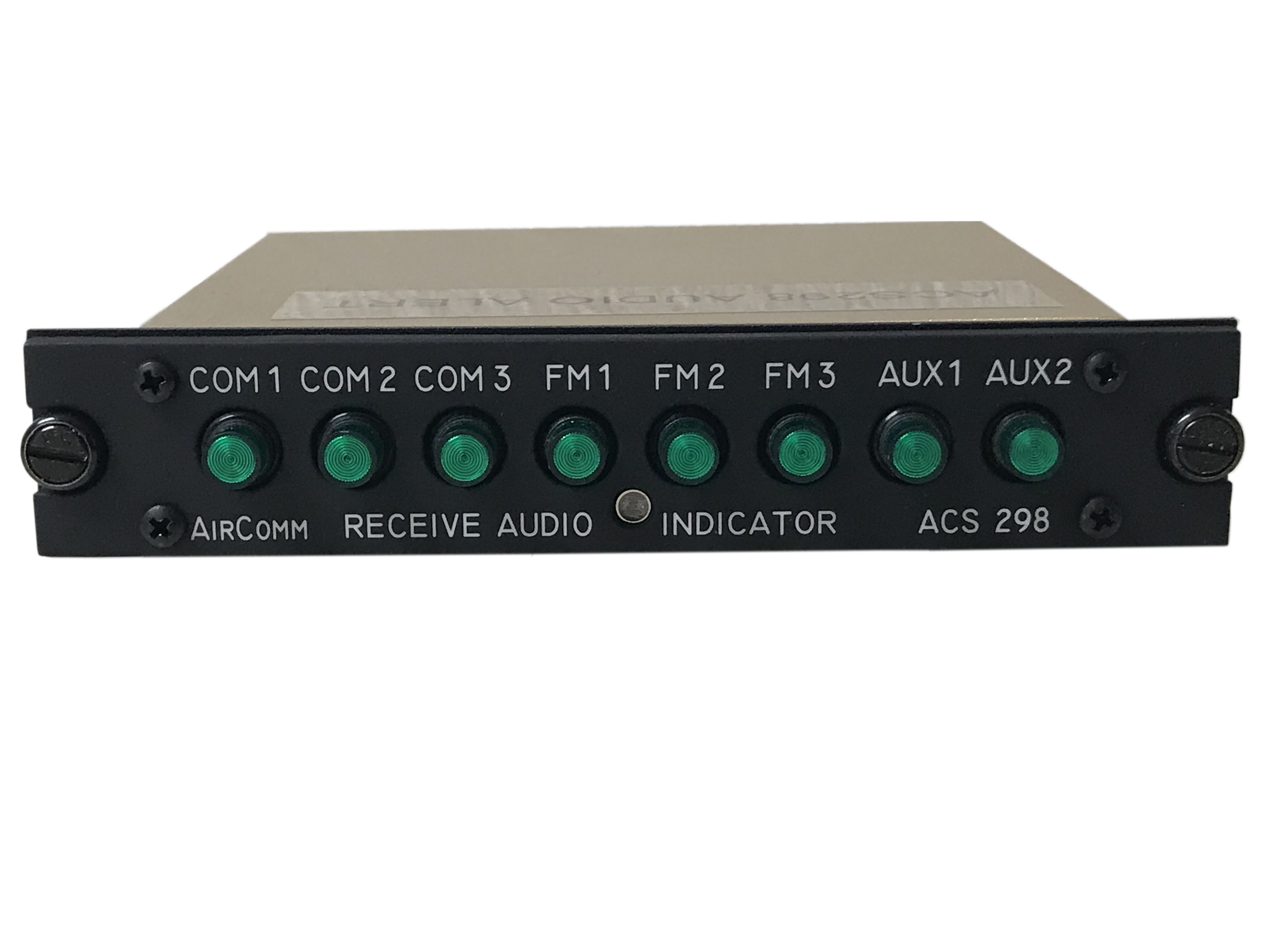 ACS 298 Receive Audio Indicator Panel